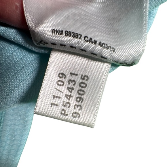 Adidas Women’s Running Shirt Medium Blue Short Sleeve Athletic Activewear Top - Picture 8 of 10